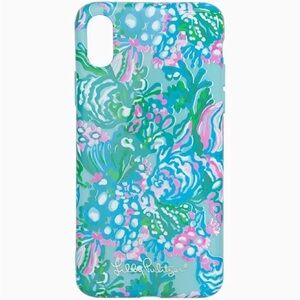 NWT in original box iPhone Case - X/XS/XR Blue Ibiza Aqua La Vista Print RSP $24